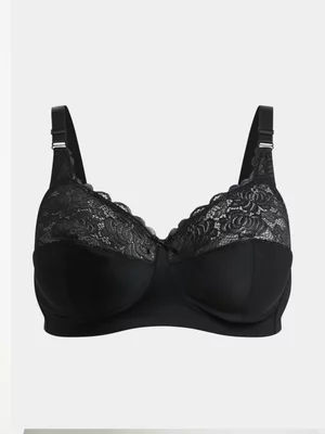 Jet Women's Black Firm Control Bra