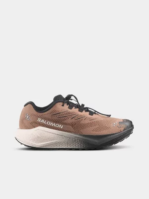 Salomon Mens Aero Blaze 4 GRVL Burro/Vanilla Ice/Black Trail Running Shoes 
