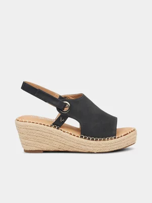 Women's Butterfly Feet Black Lanah 1 Wedges