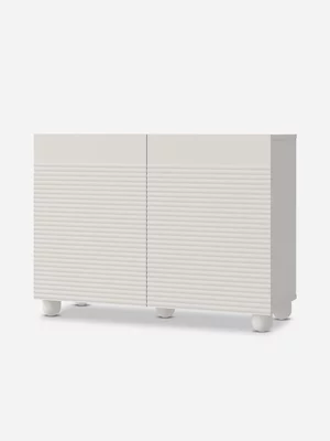 Self Assembly Unfold Cloud Sideboard Lacquer White Medium