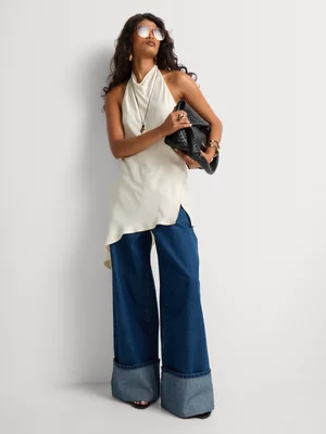 Satin Halterneck Cami 