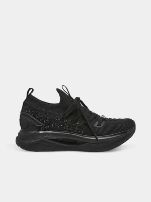 Women's Steve Madden Black Energy 1R Black Sneakers