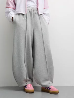 Redbat Classics Women's Knit Barrel Grey Sweatpants