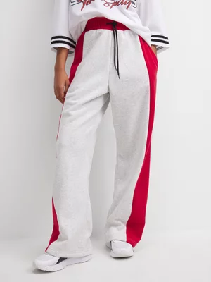 The FIX Women's Ice Grey Wide Leg Pants 