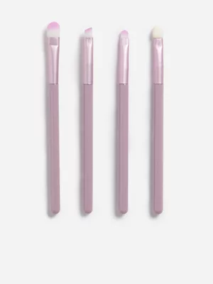 Colours Limited Pink Eye Brush 4 Piece Set