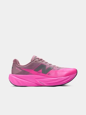 New Balance Mens FuelCell Rebel v5 Pink Running Shoes 