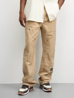 Redbat Men's Beige Utility Pants