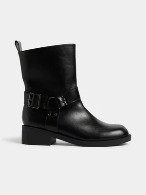 The FIX Women's Black Short Rider Boot