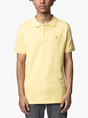 Men's Polo Yellow Essential Pique Golfer