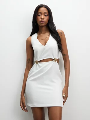 The FIX Women's White Mini Dress