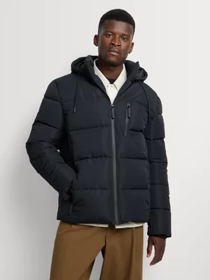 Markham Men's Black Puffer Jacket