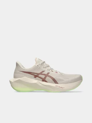 ASICS Womens Novablast 6 Rose Dust/Illuminate Yellow Running Shoes 