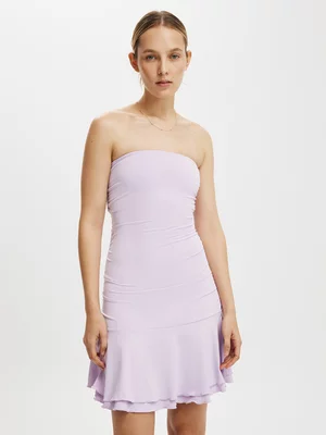 Women's Cotton On Purple Georgie Strappless Mini Dress