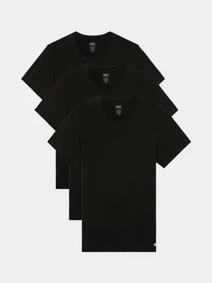Men's Diesel Black  Randal-D-Box-3Pack T-shirt