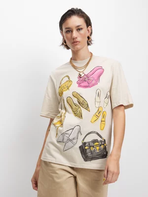 The FIX Women's Stone Accessories Graphic Top 