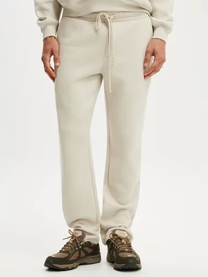 Men's Cotton On Cream Relaxed Track Pants