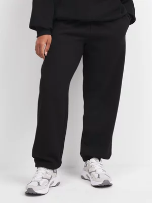Redbat Classics Women's Black Oversized Jogger