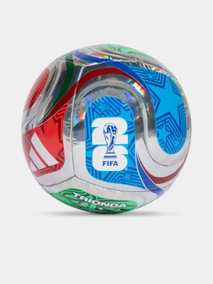adidas World Cup 26 Trionda Foil Club Soccer Ball 