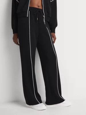 Luella Athleisure Piping Detail Wide Leg Pants