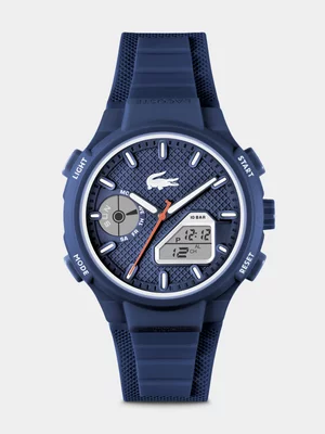 Lacoste LC33 Blue Thermoplastic Silicone Ana Digi Watch