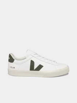 Men's Veja Campo White Green Sneakers