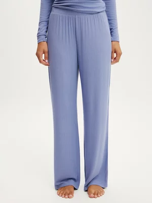 Women's Cotton On Blue Airy Soft Wide Leg Pants