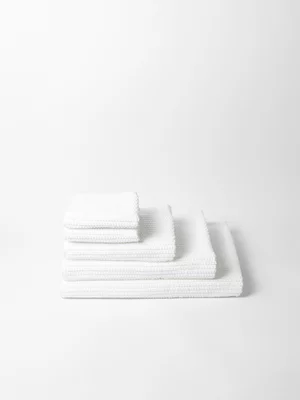 Guest House Grid Texture Cotton Towel