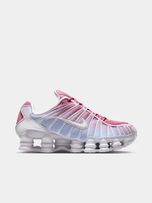 Nike Women's Shox TL Fade Pink/White Sneaker