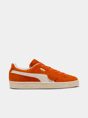 Puma x Charles F. Men's Stead IV Suede Orange/White Sneaker