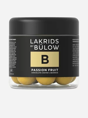 Lakrids by Bülow B Passion Fruit Chocolate Coated Liquorice 115g