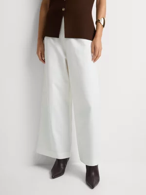 Clean High Waist Wide Leg Pants