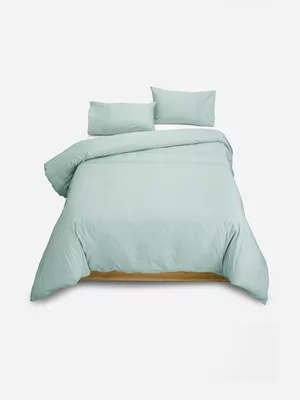 Volpes Astoria Egyptian Cotton 300tc Duck Egg Duvet Cover Set