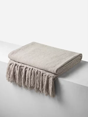 Grace Penelope Chenille Throw Champagne 150x180