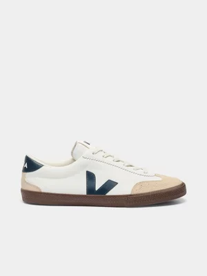Men's Veja White Nautico Bark Volley Sneakers