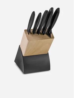 Jet Home Tramontina Plenus 6 Piece Knife Block Set