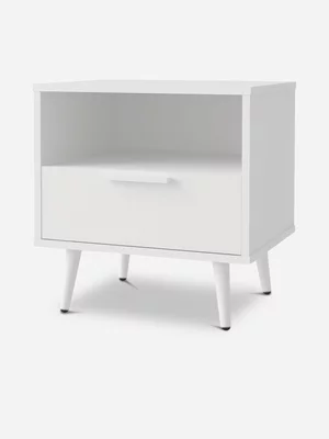 Self Assembly Unfold Vienna Pedestal White