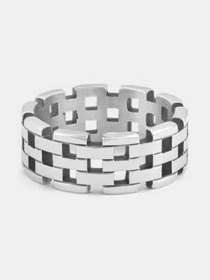 Stainless Steel Mesh Link Ring