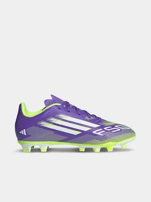 adidas Junior F50 Club FXG Purple Boots