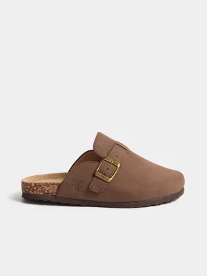 Boys Closed Toe Slip In Mules