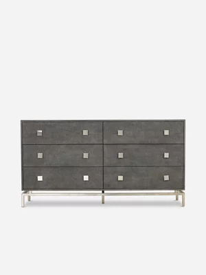 Shiloh 6 Drawer Chest Charcoal