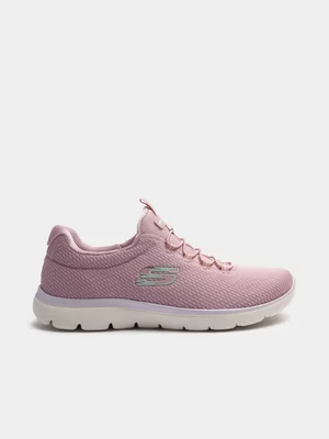Women's Skechers Summits Pink/White Sneaker