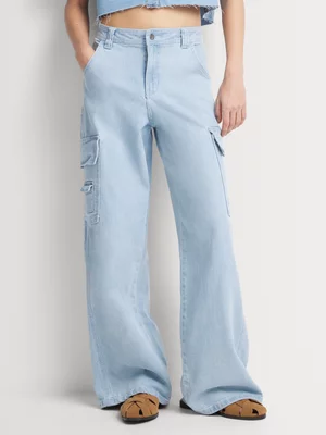 FF Denim Cargo Jeans