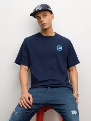 Redbat Athletics Men’s 'OTP' Graphic Navy T-Shirt 