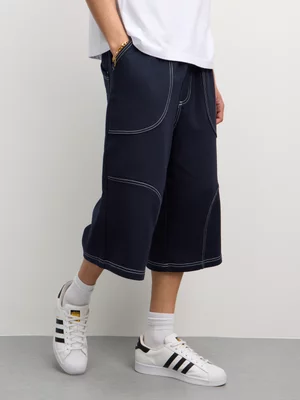 Redbat Men's Curvey Seam Bermuda Navy Shorts