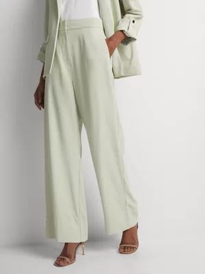 Wide Leg High Rise Pants