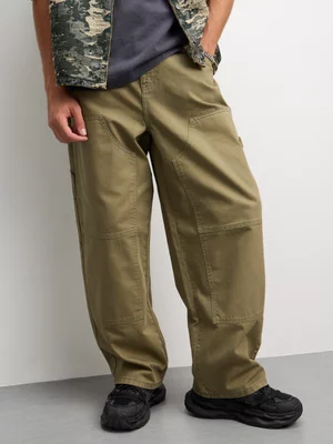 The FIX Men's Fatigue Baggy Carpenter Denim Jeans