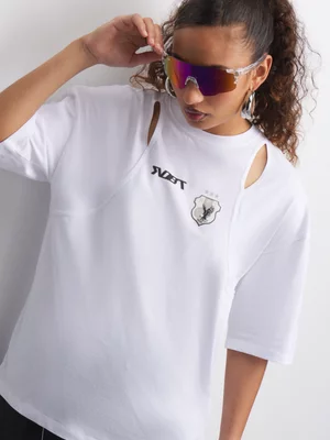 Redbat Athletics Women's White T-Shirt