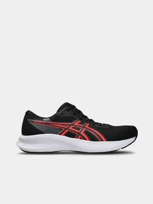Mens Asics Patriot 14 Black/Red Sneaker