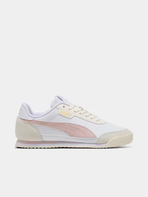 Women's Puma Turino White/Pink Sneaker
