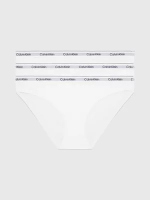 Women's Calvin Klein White 3Pk Briefs